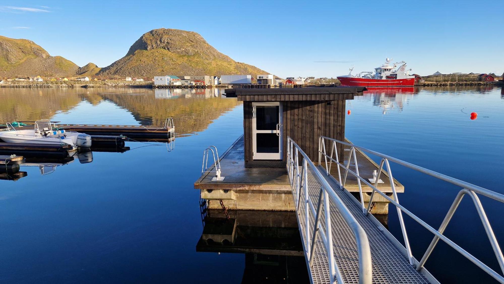 Bensvik Brygge Vaeroy Exterior foto